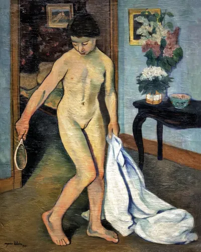 Naked in the mirror