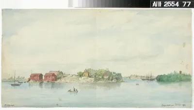 Näköala Hanasaaresta