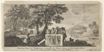 Nancy, from "Diverses Veue et Perspectives nouvelles de Rome, Paris et des autres lieux"