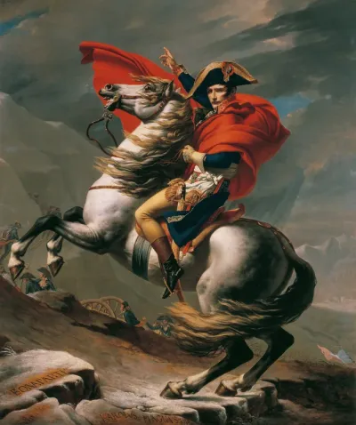 Napoleon at the Great St. Bernard Pass