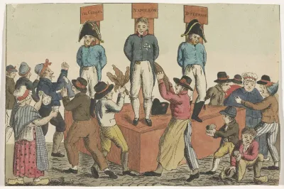 Napoleon, De Celles en Duterage aan de schandpaal, 1813