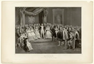 Napoleon en zijn hof