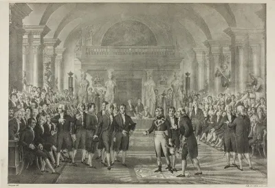 Napoleon in the Chamber of Deputies, from the Political and Military Life of Napoleon