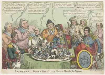 Napoleon opgeserveerd, 1813