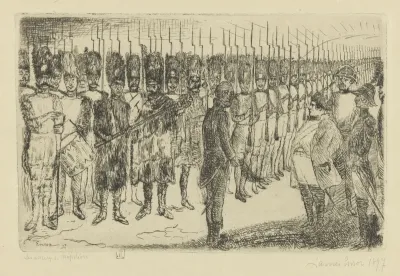 Napoleon's farewell