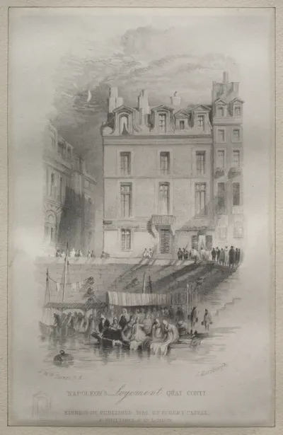 Napoleon's Logement, Quai Conti