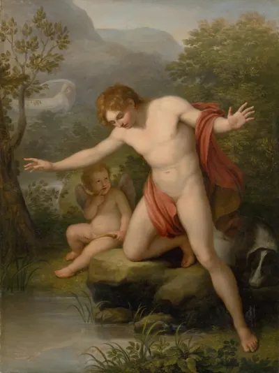 Narcissus over the Surface