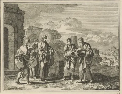Nathanaël wordt door Philippus tot Christus gebracht