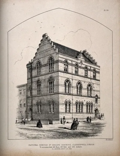 National school, Clerkenwell, London