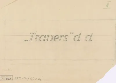 Natpis Travers d.d.
