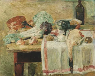 Nature morte au canard