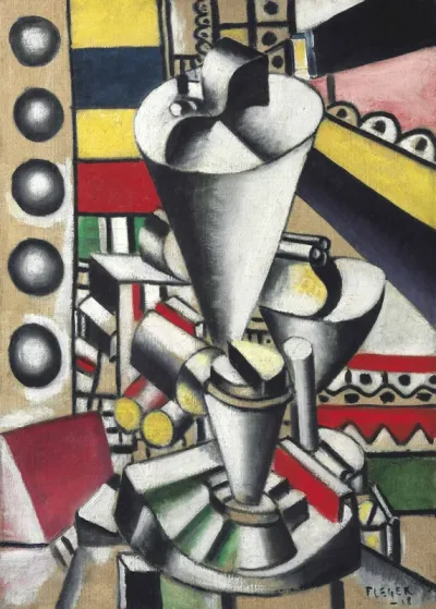 Nature morte aux éléments mécaniques