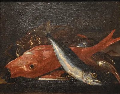 Nature morte aux poissons