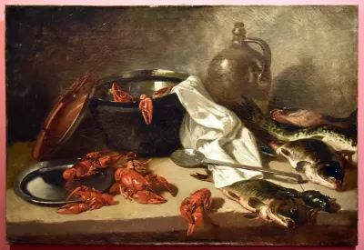 Nature morte aux poissons