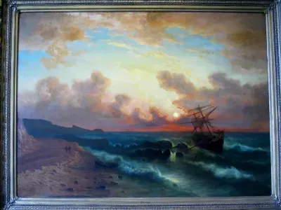 Naufragio frente a La Baja (Curva de Los Mayo)