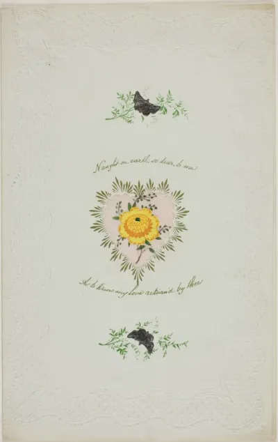Naught on Earth So Dear to Me (valentine)