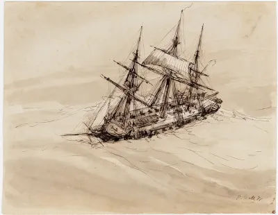Navio tombado