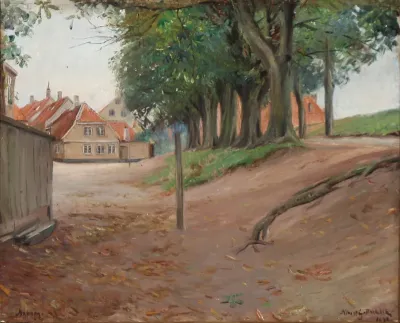 Near the old embankment in Nyborg.