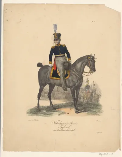 Nederlandsche Armée / Kolonel van den Generalen staf