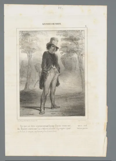 Neerslachtige man