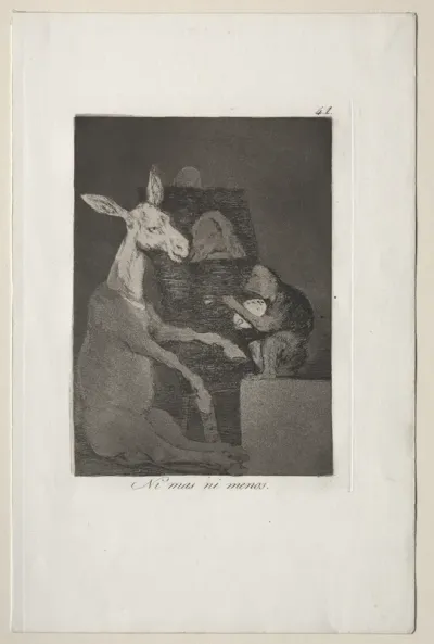 Neither More Nor Less, Plate 41