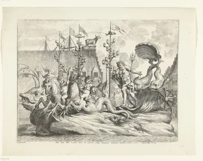 Neptunus Philippo curru cedit