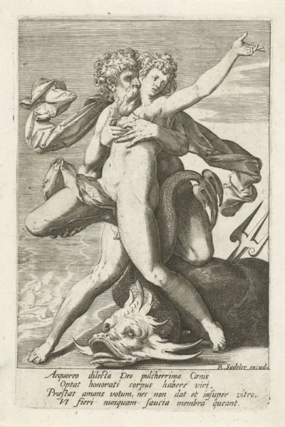 Neptunus verrast Caenis