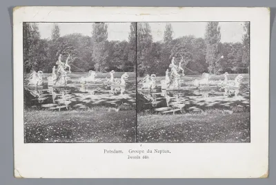 Neptunusfontein in de Lustgarten, Potsdam