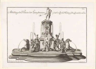 Neptunusfontein in Neurenberg