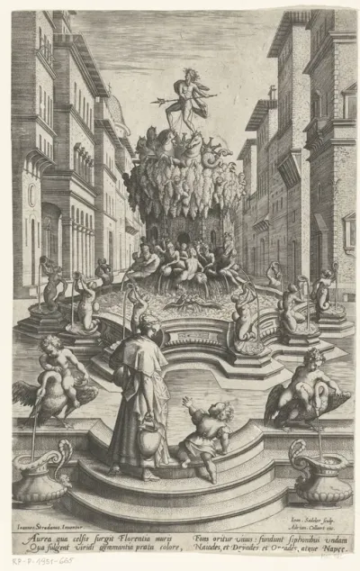 Neptunusfontein te Florence