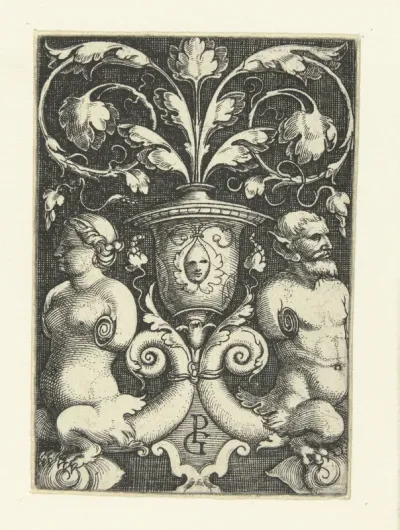 Nereïde en een triton