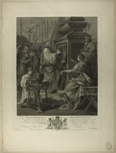 Nero Depositing the Ashes of Britannicus