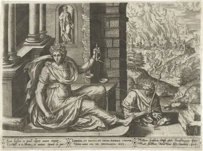 Nero en de rechtvaardigheid (Justitia)