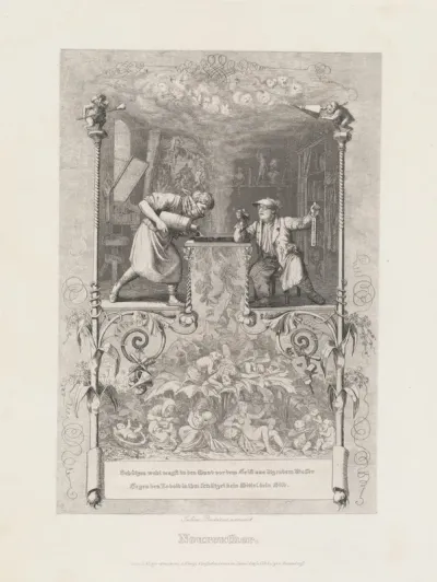 Neureuther (Self-Portrait in the Etching Studio)