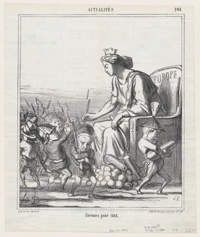 New Year's presents for 1868, from "News of the Day"