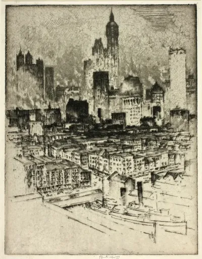 New York, from Brooklyn Bridge