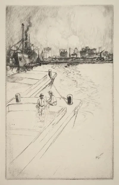 New York from the Harbor