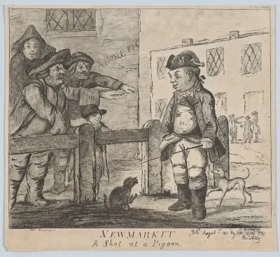 Newmarket: A Shot at a Pigeon