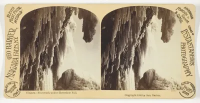 Niagara - Frostwork Under Horseshoe Fall