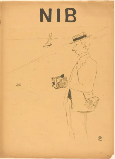 Nib or the Amateur Photographer (Nib ou le photographe-amateur) [right recto]