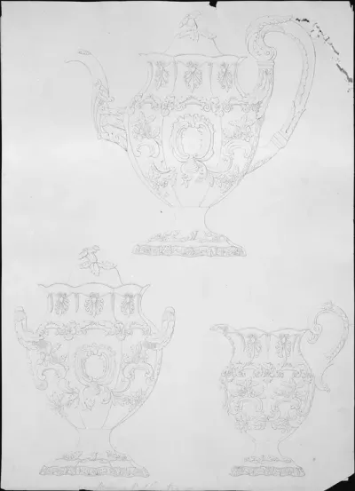 Nicholas Biddle tea service