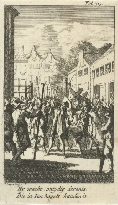 Nicolaas Reigersberge op straat aangevallen, 1672