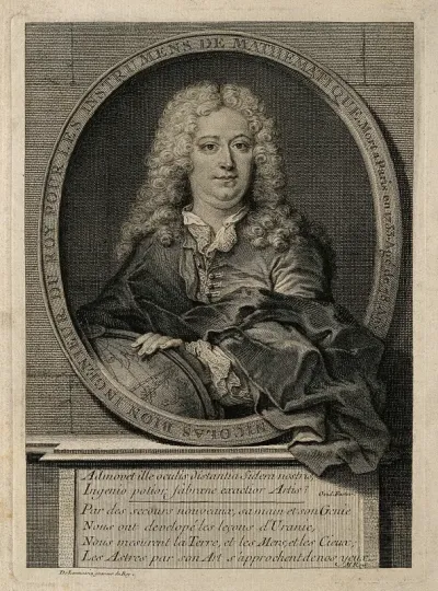 Nicolas Bion. Line engraving by N. de Larmessin IV (also numbered III)