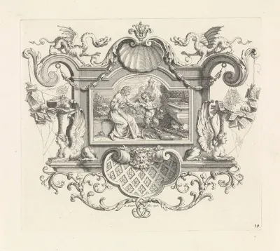 Nicolas Boileau met een sater