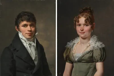 Nicolas Louis Faret and Madame Nicolas Louis Faret