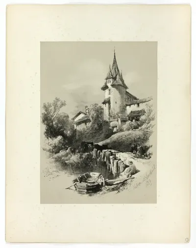 Nidan W. Neuchatel, from Picturesque Selections