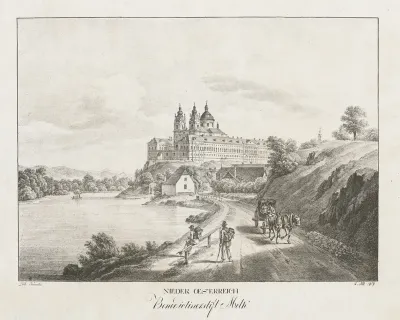 Nieder-oesterreich, Benedictinerstift Melk