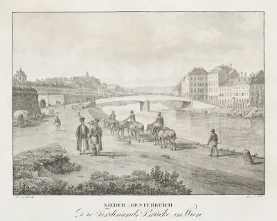 Nieder-oesterreich, Die Ferdinand Brucke in Wien