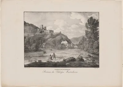 Nieder-Oesterreich, Ruinen des Schlosses Hinterhaus (Lower Austria, Ruins of Hinterhaus Castle)