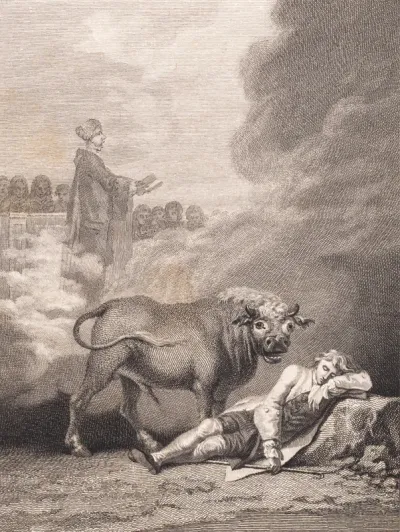 Niels Klim troer at høre degnen i Fane Kirke. II